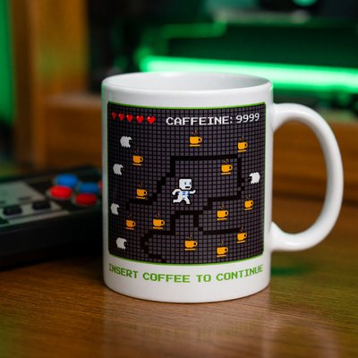 Insert Coffee To Continue Mug