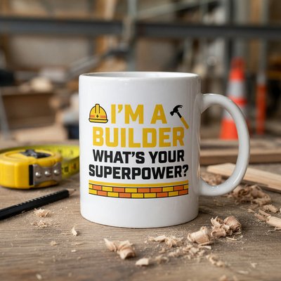 Builder Superpower Mug