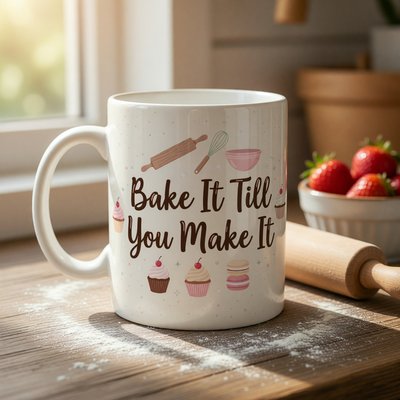 Bake It Till You Make It Mug