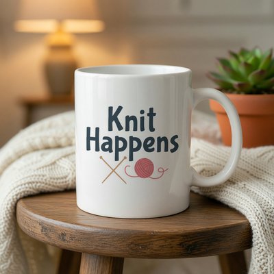 Knit Happens Mug