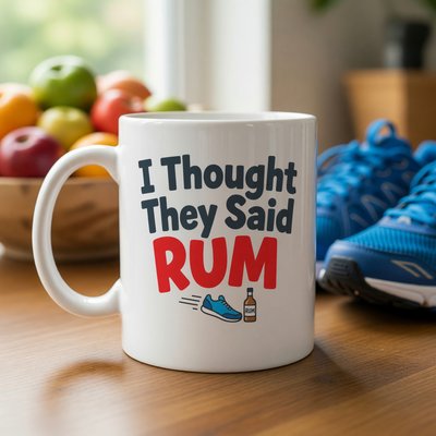 I Thought They Said Rum Mug