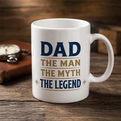 Dad The Man The Myth The Legend Mug