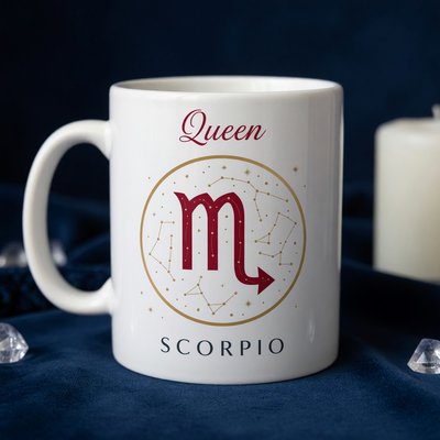 Scorpio Queen Mug
