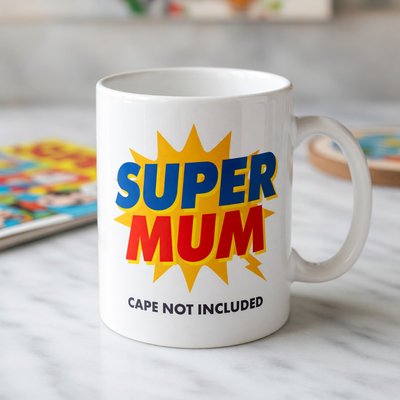 Super Mum Cape Not Included Mug
