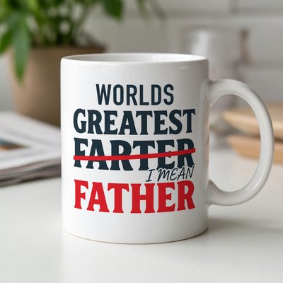 Worlds Greatest Farter I Mean Father Mug