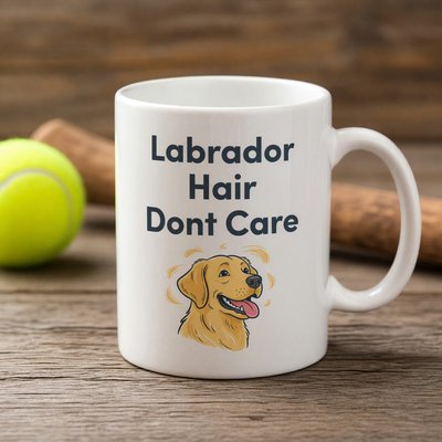Labrador Hair Dont Care Mug