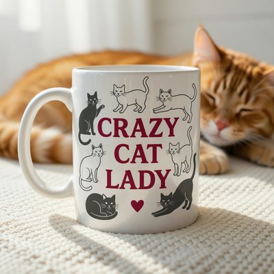 Crazy Cat Lady Mug
