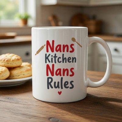 Nans Kitchen Nans Rules Mug