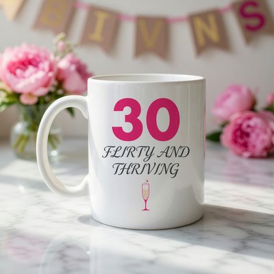 30 Flirty And Thriving Mug