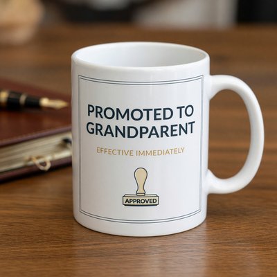 Promoted To Grandparent Mug