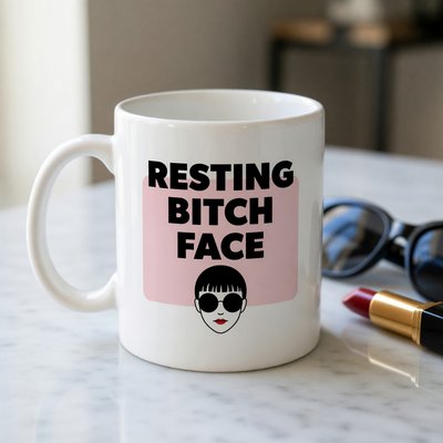 Resting Bitch Face Mug
