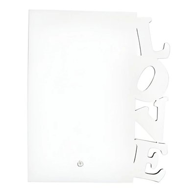 Custom Photo Frame - Love Border 5x7 - View 1