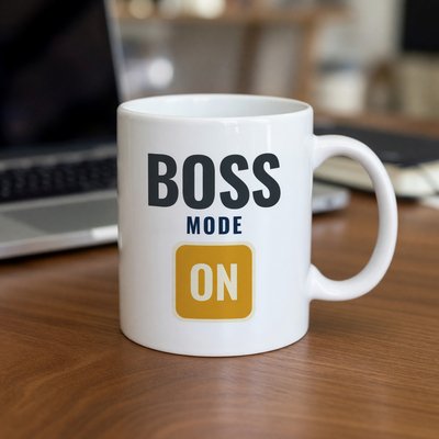 Boss Mode On Mug