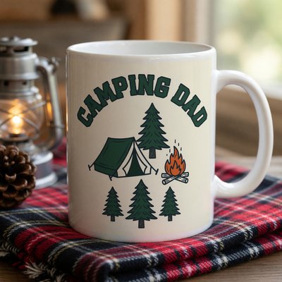 Camping Dad Mug