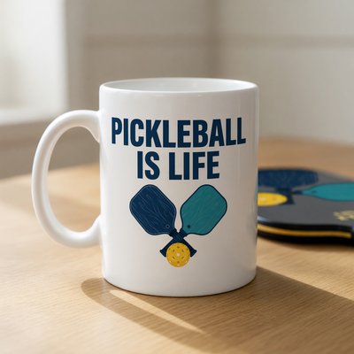 Pickleball Is Life Mug
