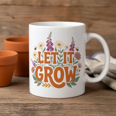 Let It Grow Mug
