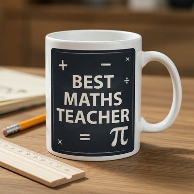 Best Maths Teacher Mug