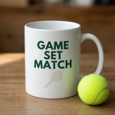 Game Set Match Mug
