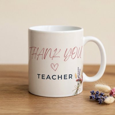 Thank You Teacher Mug