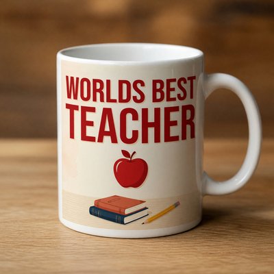 Worlds Best Teacher Mug