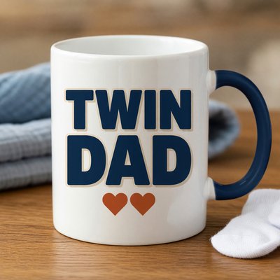 Twin Dad Mug - View 1