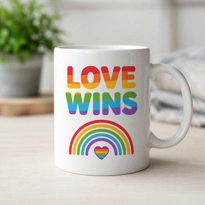 Love Wins Pride Mug