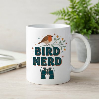 Bird Nerd Mug