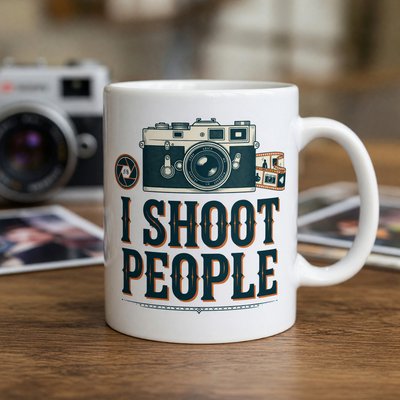I Shoot People Mug