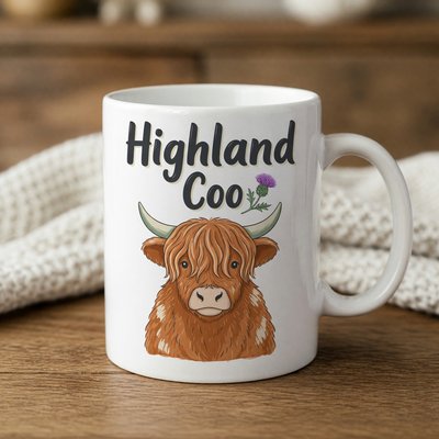 Highland Coo Mug