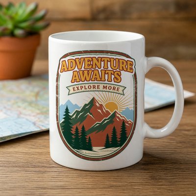 Adventure Awaits Mug
