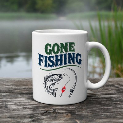 Gone Fishing Mug