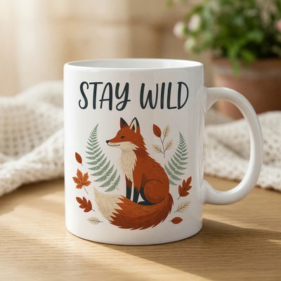 Stay Wild Fox
