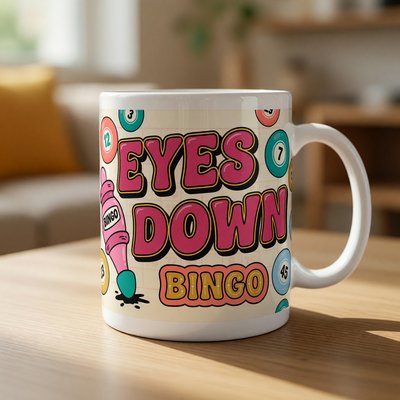 Eyes Down Bingo Mug