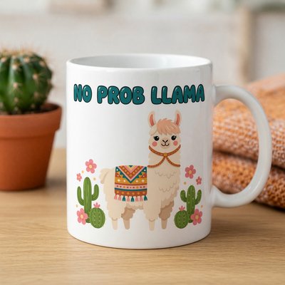 No Prob Llama Mug
