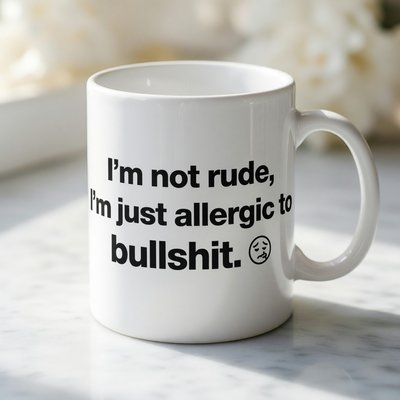 Allergic to bullshit - View 1